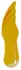 You2Toys Dynamic Licking Vibrator Yellow - 3 Flexible Silicone Tips 18.6cm