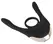 Couples Choice Multi-Function Intimate Device with Remote - Black, 14 cm