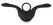 Couples Choice Multi-Function Intimate Device with Remote - Black, 14 cm