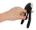 Couples Choice Multi-Function Intimate Device with Remote - Black, 14 cm