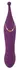 Sweet Smile Two Motors Vibe Dual-Ended Silicone Massager 18.1cm Purple
