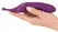 Sweet Smile Two Motors Vibe Dual-Ended Silicone Massager 18.1cm Purple