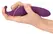 Sweet Smile Two Motors Vibe Dual-Ended Silicone Massager 18.1cm Purple