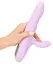 Sweet Smile Thrusting Pearl Vibrator Silicone Dual-Motor 24.8 cm Pink