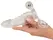 Crystal Clear Vibrating Extension Sleeve with Ball Ring, Transparent, 15.6 cm