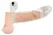 Crystal Clear Vibrating Extension Sleeve with Ball Ring, Transparent, 15.6 cm
