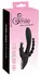 Smile Trostruki Multi-Zona Vibrator sa Zecom i Perlama, 20.8 cm, Ljubičasti