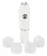 You2Toys Compact Pro White Multi-Function Mini Massager 10 cm