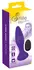 Sweet Smile RC Anal Plug Liquid Silicone 10 Modes Black 14.5cm