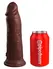 King Cock Elite KCE 8 Dual Density Intimate Model Brown 22cm Silicone