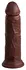 King Cock Elite KCE 8 Dual Density Intimate Model Brown 22cm Silicone