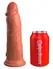 King Cock Elite KCE 8 Dual Density silikonski model Tan 22 cm