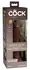 King Cock Elite KCE 7 Dual Density Intimate Model Brown 21 cm