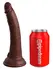 King Cock Elite KCE 7 Dual Density Intimate Model Brown 21 cm