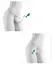 HookUp Panties Secret Gem XL-XXL Lace Intimate Set with Gemstone Plug