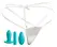 HookUp Panties Remote Bow-Tie G-String S-L with Wireless Bullet Vibrator