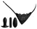 HookUp Panties Remote Lace Briefs S-L with Wireless Vibration System