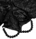 HookUp Panties Pleasure Pearls Lace Boy Shorts XL-2XL Black