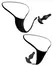 HookUp Panties Remote Triple Teaser S-L - Wireless Intimate Set