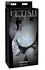 FFSLE The Pegger Adjustable Strap-On Set with Curved Suction Cup Attachment 12cm
