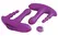Pipedream Rock N' Ride Triple Action Vibrator Silicone 17.8cm Purple