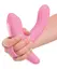 Rock N' Grind Dual Action Silicone Vibrator with Remote, 17.2 cm, Pink