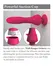 Pipedream Wall Banger Deluxe Multi-Mode Intimate Device Black 19cm