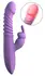 Fifty Shades of Her Thrusting Silicone Rabbit intimni sistem, 24 cm, roze