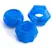 CalExotics Deluxe Ring Set Blue - Flexible Intimate Rings Trio