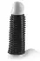 FXTM Pleasure Sleeve Dark - Fleksibilni Teksturirani Intimni Pojačivač 13.9 cm