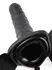 Fetish Fantasy Series 8 Hollow Strap-On Sistem, Tamni, Podesivi, 20 cm
