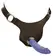 FFS Plus Size Strap-On System Purple Adjustable Harness 18.4 cm