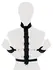 FFS Fantasy Crni Podesivi Harness Sistem sa D-Ringovima
