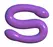 Pipedream Classix Double Whammy Flexible Dual-Ended Model Purple 44cm