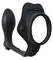 FCR Rock Hard Dual Funkcija Silicone Intimni Sistem Crni 4 cm