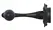 FCR Rock Hard Dual Funkcija Silicone Intimni Sistem Crni 4 cm