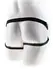 KinkLab Fit Rite Univerzalni Harness Crni Podesivi Kaïševi 173 cm
