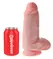 King Cock Chubby Light Anatomski Model sa Usisnom Čašicom 22.9 cm PVC