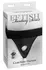 FFS Adjustable Open-Crotch Harness Black, Universal Waist, Vinyl Finish