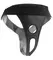 FFS Adjustable Open-Crotch Harness Black, Universal Waist, Vinyl Finish