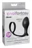 AFC Ass-Gasm Advance Silicone Intimate Ring & Plug 10.1cm Black