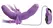 FFE Vibrating Dual Silicone Intimate System Adjustable 12.7cm/12.1cm