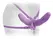FFE Vibrating Dual Silicone Intimate System Adjustable 12.7cm/12.1cm
