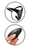 Fetish Fantasy Series Remote-Controlled 10-Mode Intimate Panty, Black, Adjustable