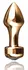 FFS Gold Mini Luv Plug Metal Plug with Decorative Gem, Gold, 8.25 cm