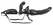 FFS Deluxe Penetrix Dvostrani vibrirajuci strap-on sistem, Crna, PVC