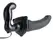 FFS Deluxe Penetrix Dvostrani vibrirajuci strap-on sistem, Crna, PVC