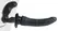 FFS Deluxe Penetrix Dvostrani vibrirajuci strap-on sistem, Crna, PVC