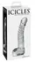 Pipedream Icicles No. 61 Stakleni intimni masažer 16.5cm Transparentan