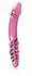 Pipedream Icicles No. 57 Ružičasti stakleni intimni masažer 12 cm